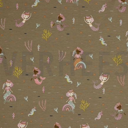 JERSEY GLITZER MEERJUNGFRAUEN KAMEL (hover)