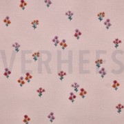 FLANELL BLUMEN HELLROSA (thumbnail)