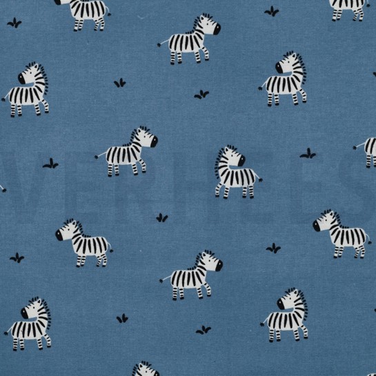 FLANELL ZEBRAS GRÜN #7