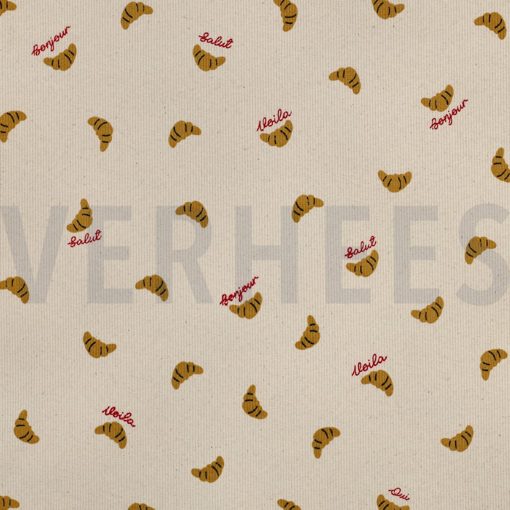 RIPPJERSEY NATURAL CROISSANTS NATUR