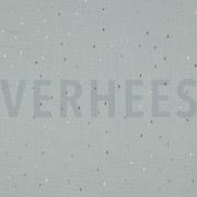 MUSSELIN FOLIE STREIFEN MINT/GOLD (thumbnail)