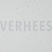 DOUBLE GAUZE FOIL STRIPES OFFWHITE (thumbnail)