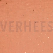 MUSSELIN FOLIE STREIFEN APRIKOSE (thumbnail)