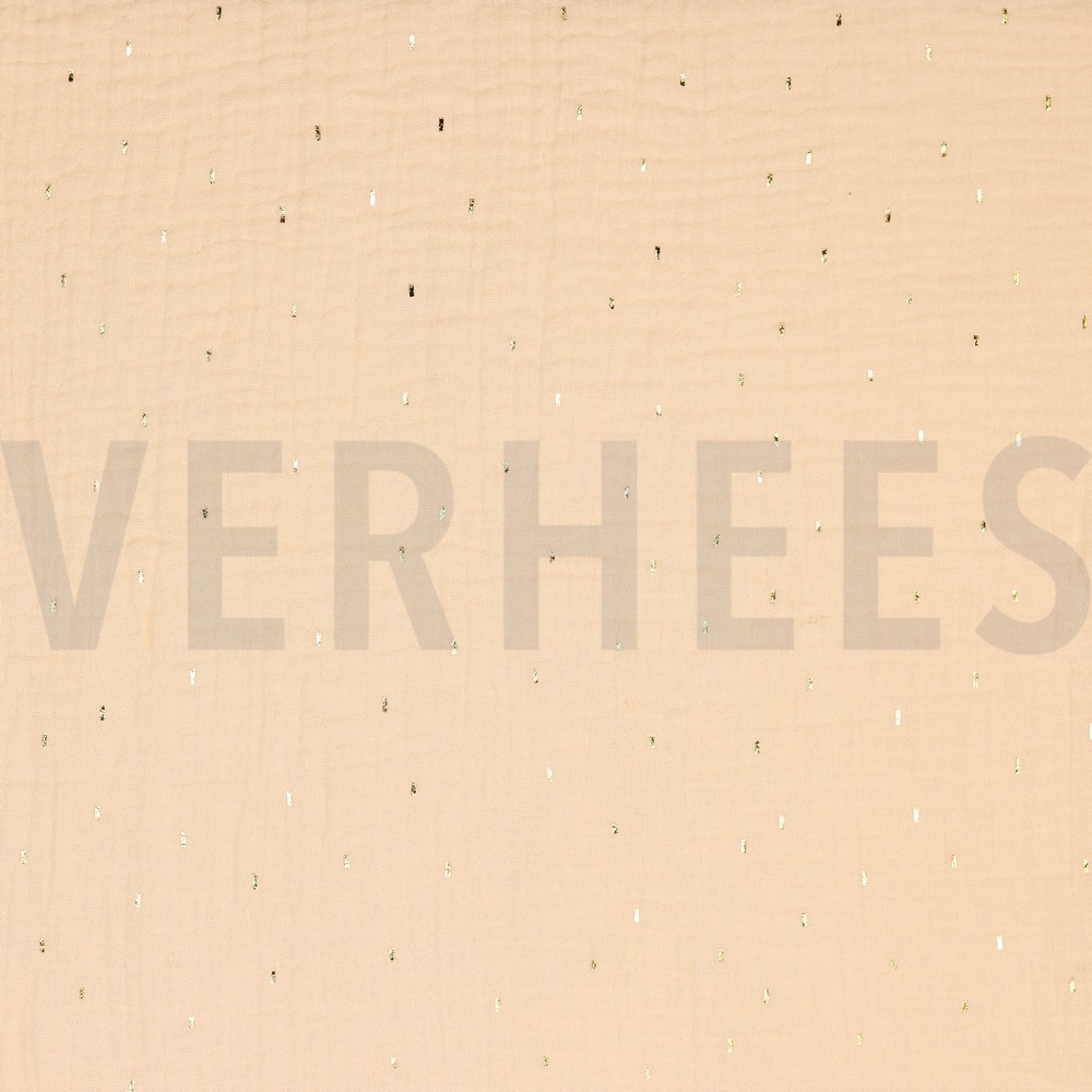 DOUBLE GAUZE FOIL STRIPES POWDER