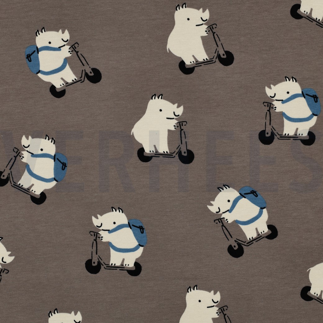 SOFT SWEAT NASHÖRNER TAUPE