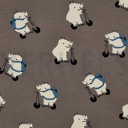 SOFT SWEAT NASHÖRNER TAUPE (thumbnail)