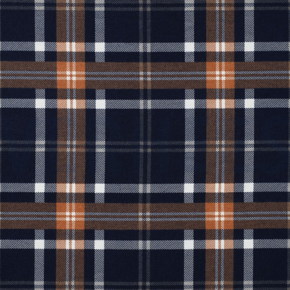 FLANNEL PLAID NAVY