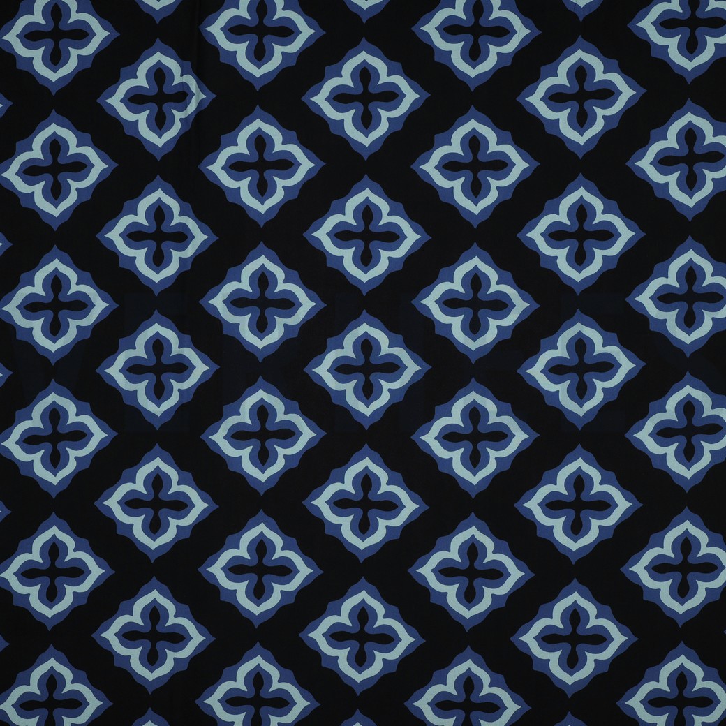 VISCOSE RADIANCE ABSTRACT ZWART