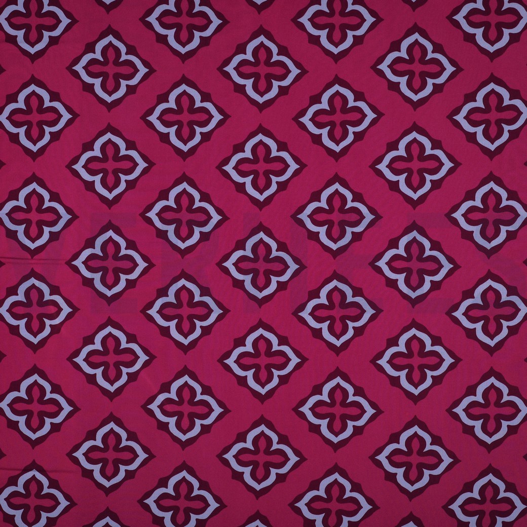 VISCOSE RADIANCE ABSTRAIT FUCHSIA