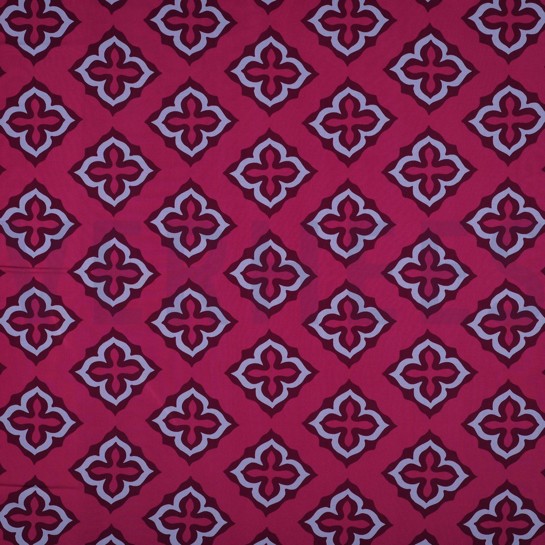 VISCOSE RADIANCE ABSTRACT FUCHSIA #7