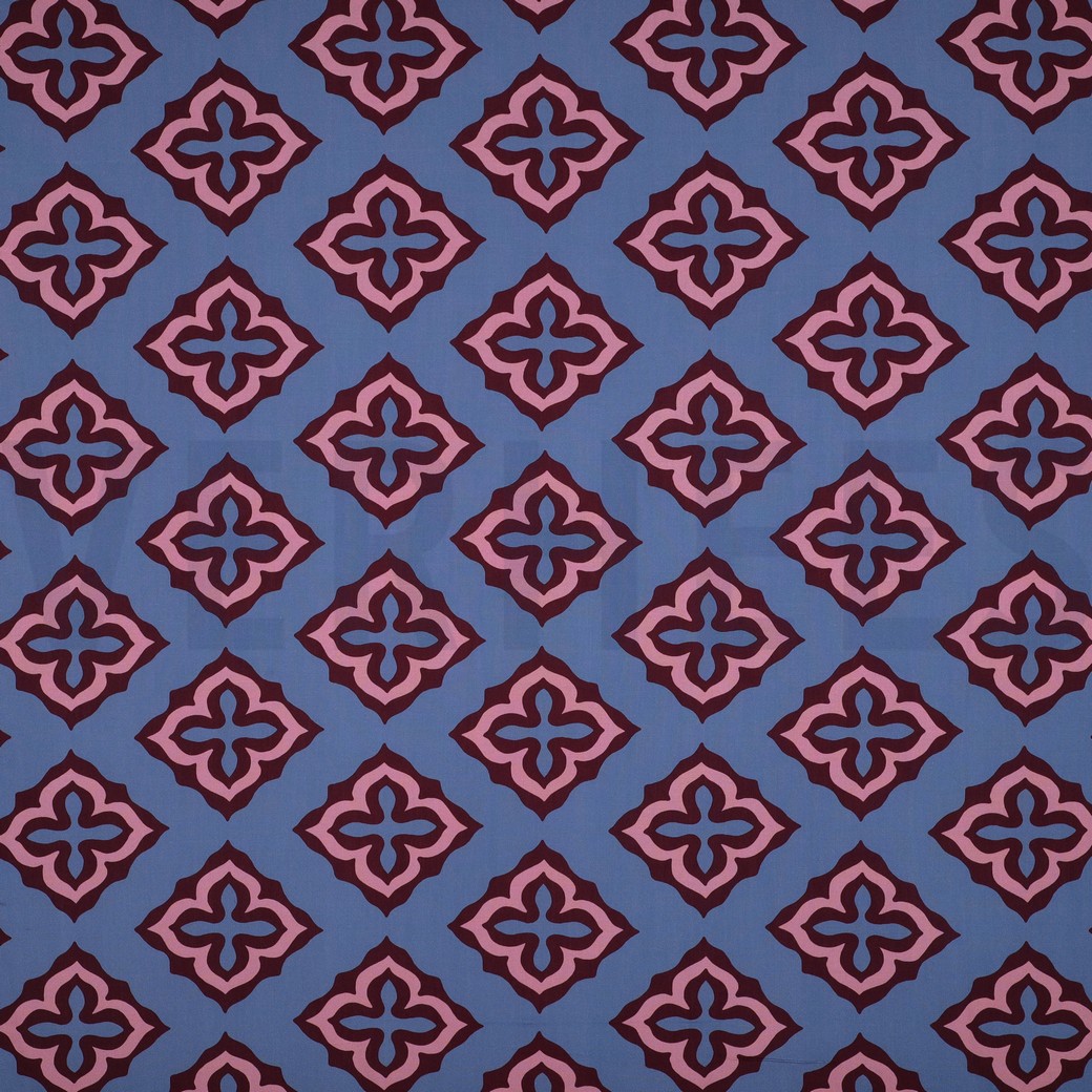 VISCOSE RADIANCE ABSTRACT BLUE