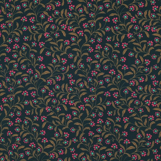 VISCOSE RADIANCE FLOWERS GREEN #7