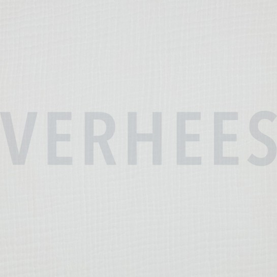 BAUMWOLLE MUSSELIN DREILAGIG GOTS GEBROCHEN WEISS #7