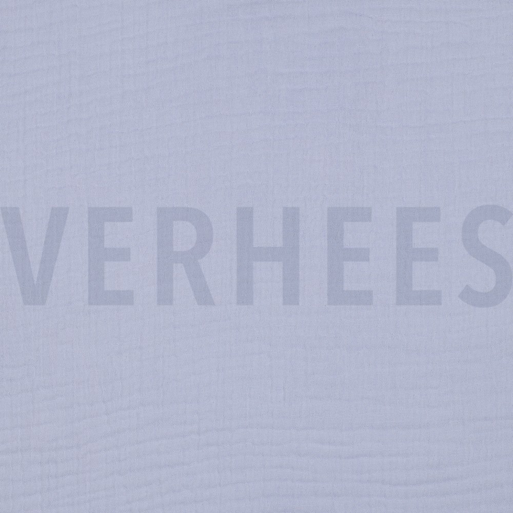 TRIPLE GAUZE GOTS LIGHT BLUE