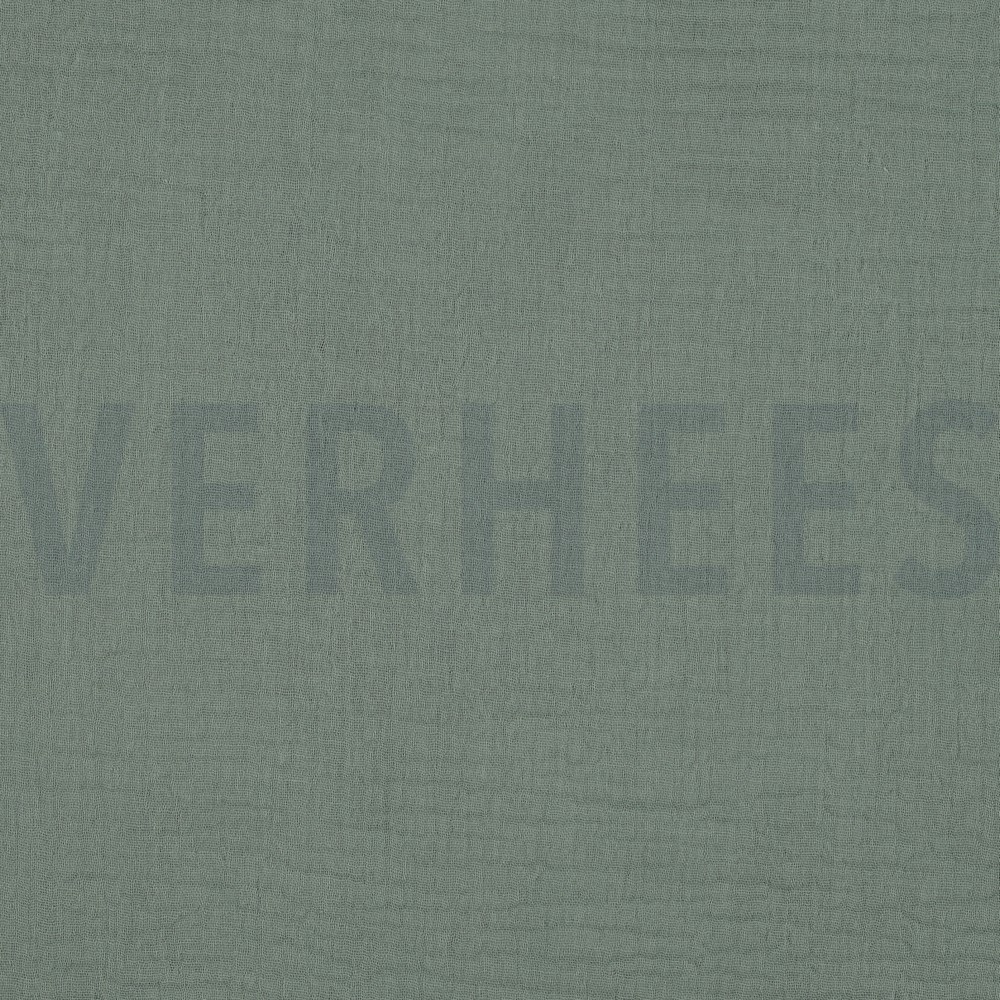 TRIPLE GAUZE 3-LAAGS GOTS OUDGROEN