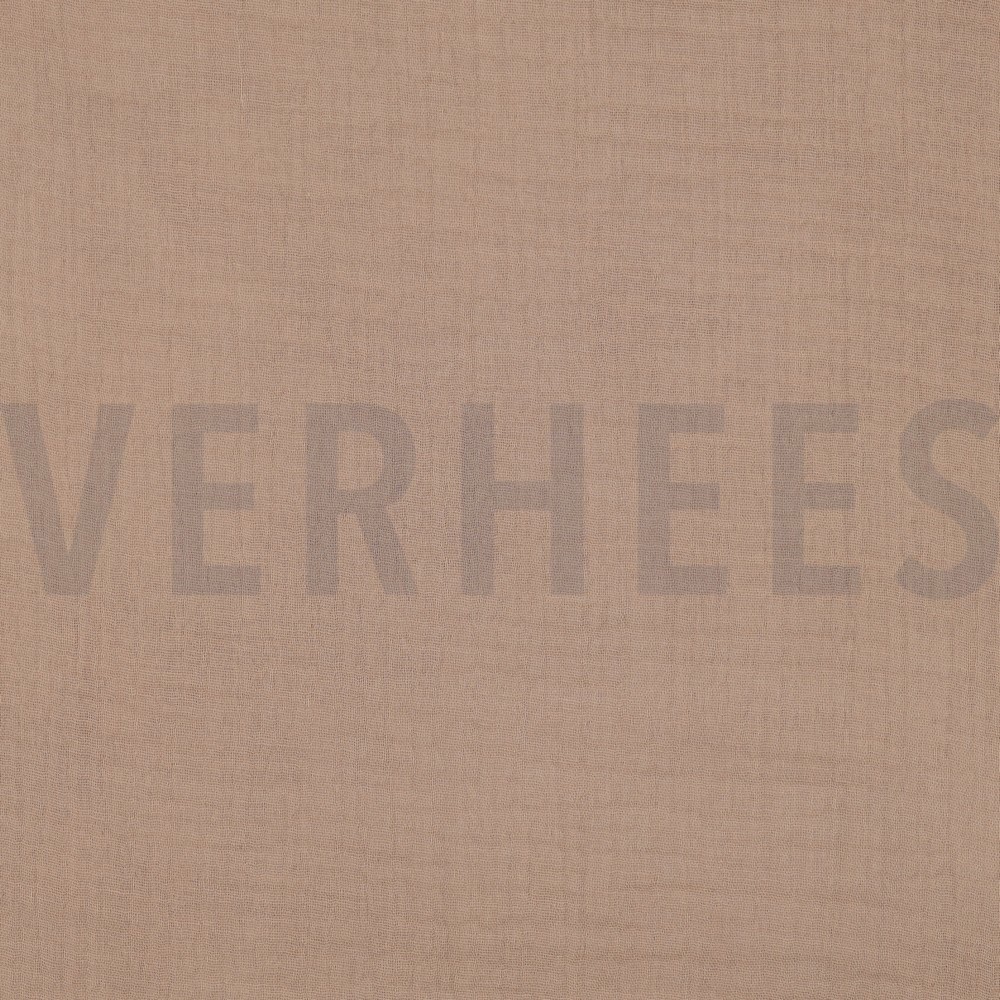 TRIPLE GAUZE 3-LAAGS GOTS TAUPE