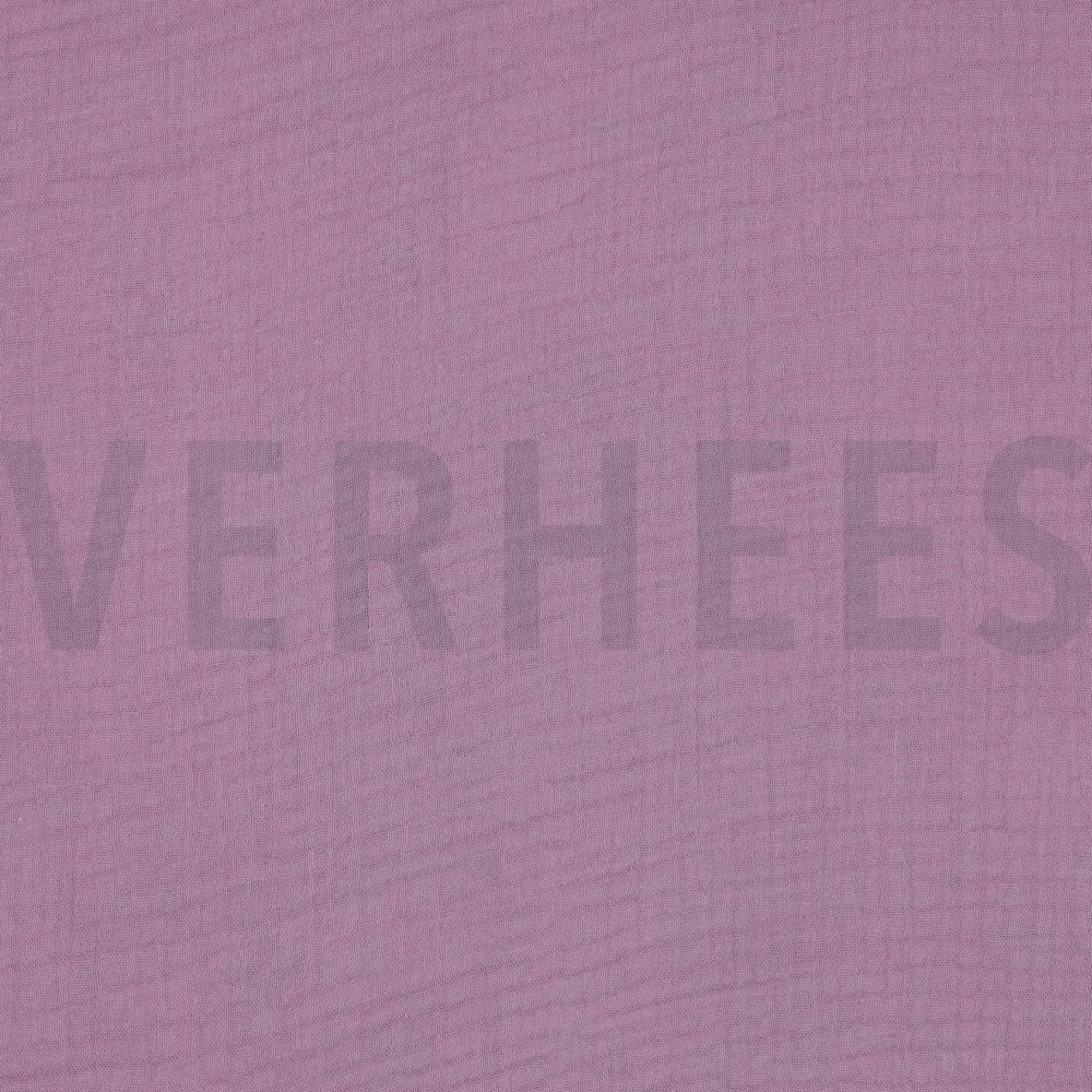 TRIPLE GAUZE GOTS MAUVE