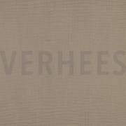 BAUMWOLLE MUSSELIN DREILAGIG GOTS SAND (thumbnail)