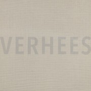 BAUMWOLLE MUSSELIN DREILAGIG GOTS NATUR (thumbnail)