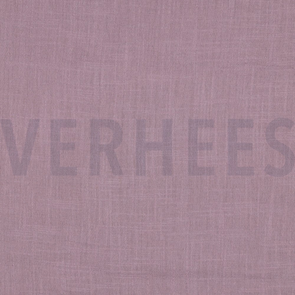 COTTON SLUB WASHED LILAC