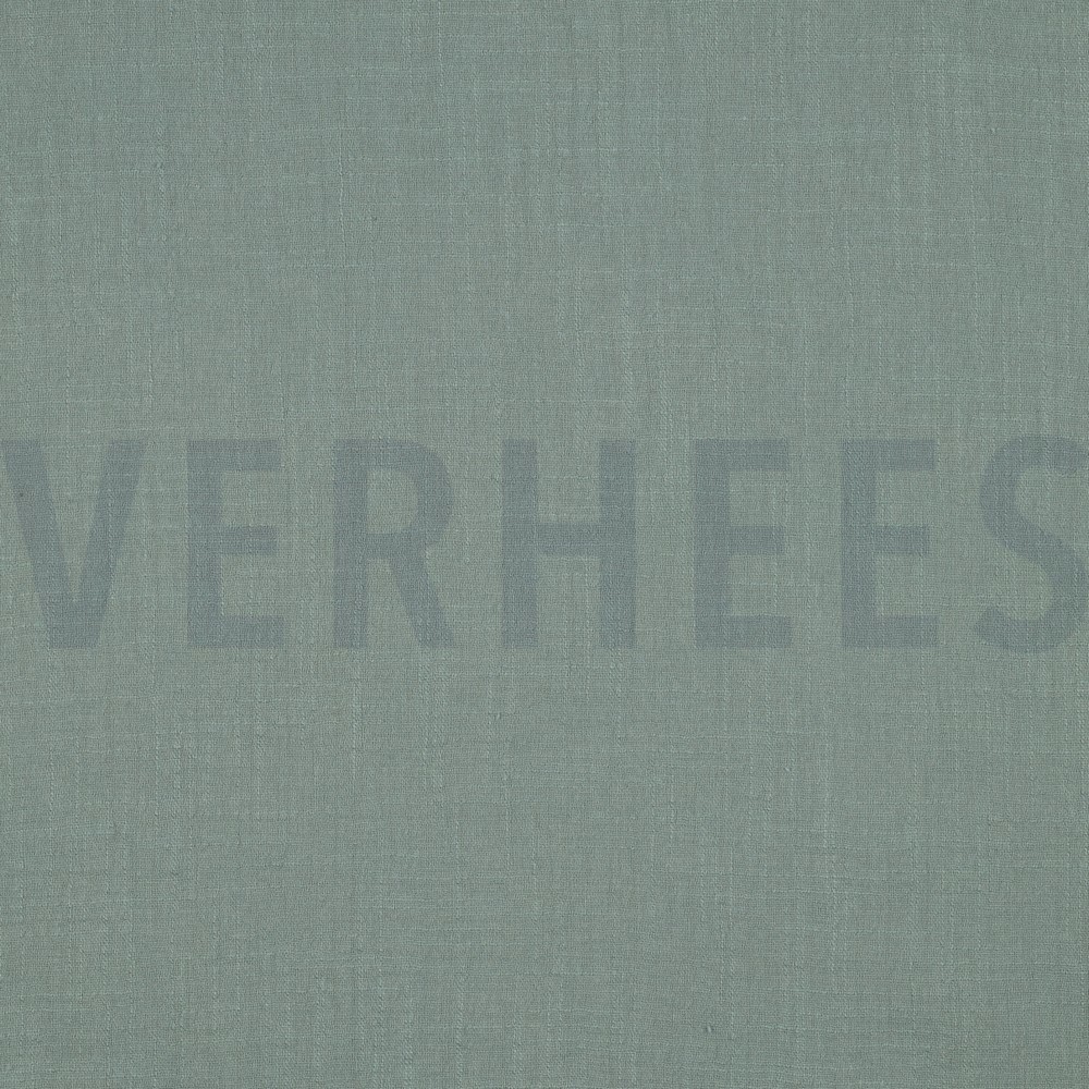 BAUMWOLLE SLUB GEWASCHEN ALTGRÜN