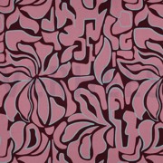 VISKOSE ROSELLA STRETCH ABSTRACT BORDEAUXROT (thumbnail)