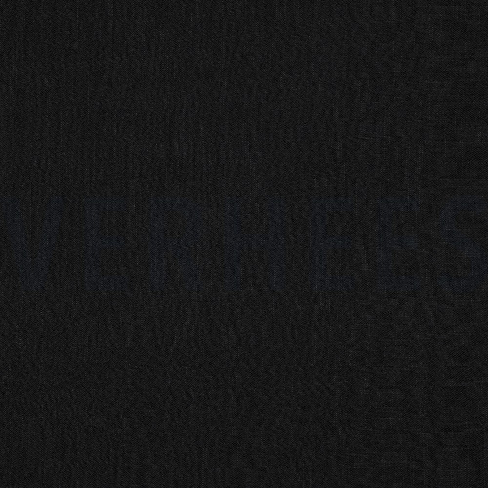 LEINEN VISKOSE GEWASCHEN SCHWARZ