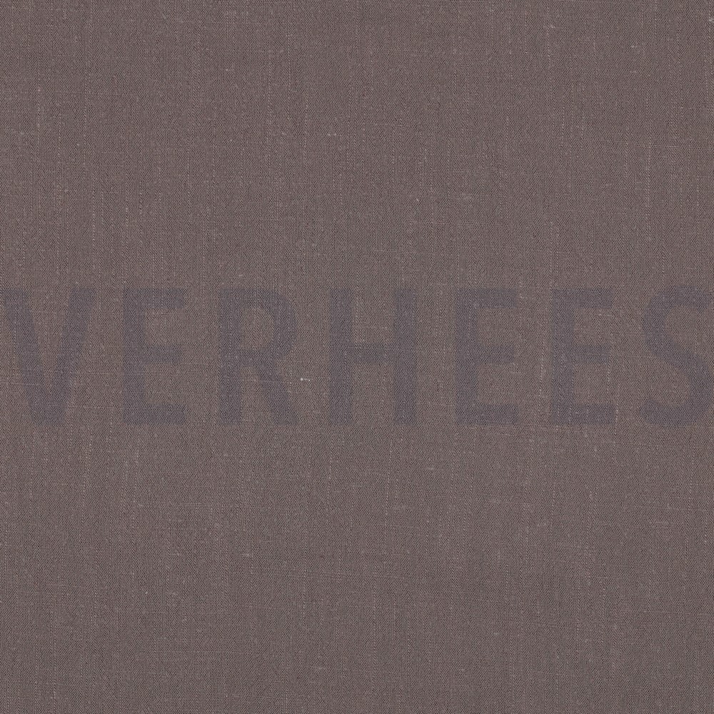 LINNEN VISCOSE GEWASSEN TAUPE