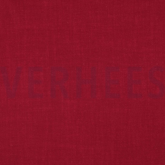 LEINEN VISKOSE GEWASCHEN DUNKELROT #7