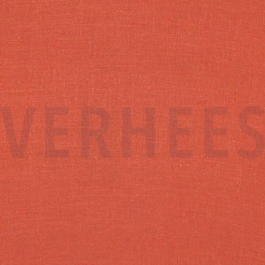 LINNEN VISCOSE GEWASSEN TERRACOTTA #7