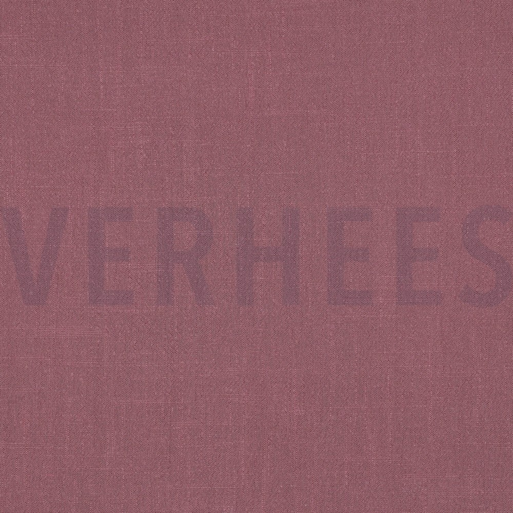 LEINEN VISKOSE GEWASCHEN MAUVE