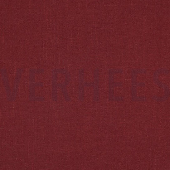 LEINEN VISKOSE GEWASCHEN WEINROT #7