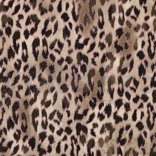 VISCOSE ROSELLA STRETCH DIGITAL PEAU ANIMALE SABLE #7