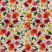 VISKOSE STRETCH DIGITAL BLUMEN WEISS (thumbnail)