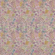 BAUMWOLLE VOILE DIGITAL KLEINE BLUMEN HELLROSA (thumbnail)