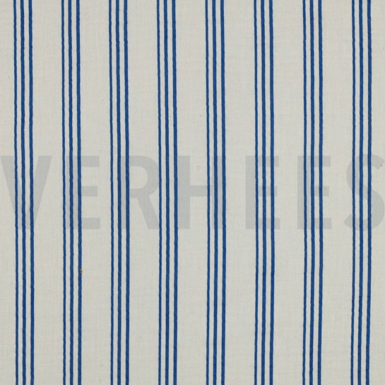 MUSSELIN GOTS NATURAL STREIFEN NATUR #7