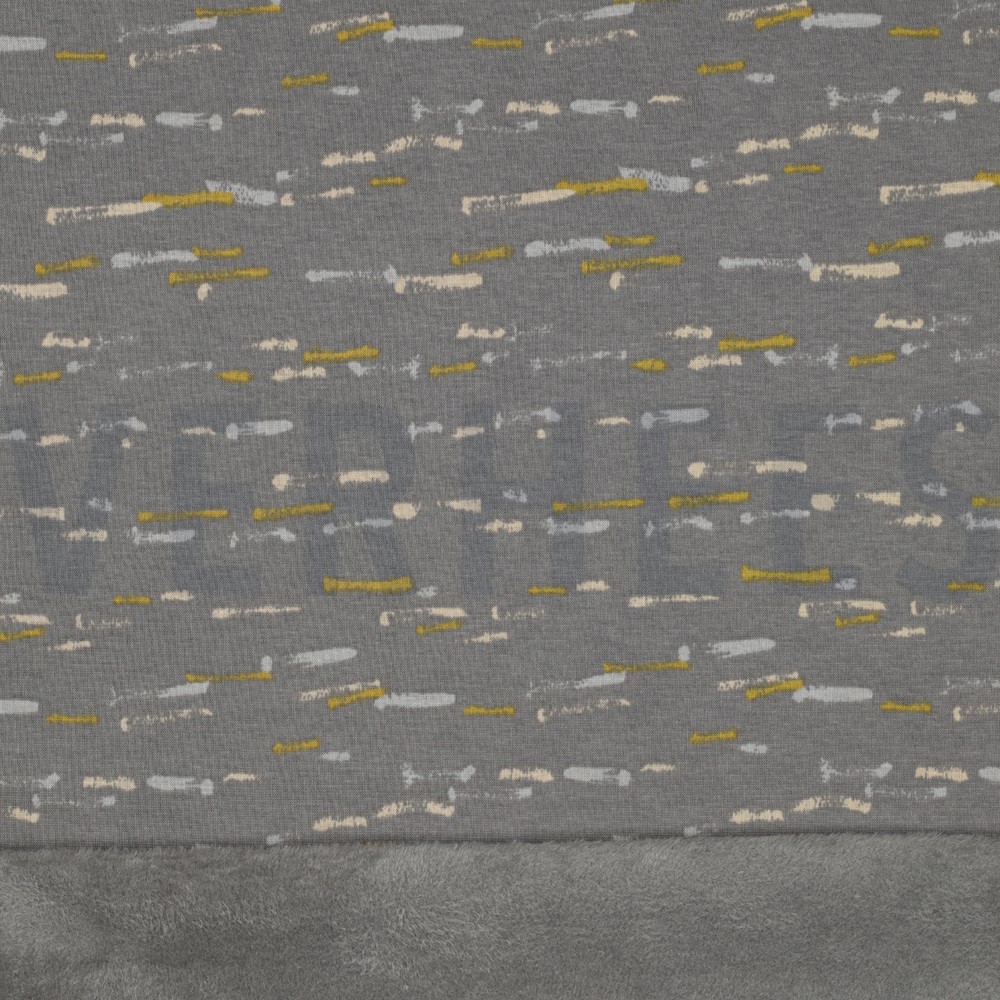 PURRING FUR STRIPES GREY