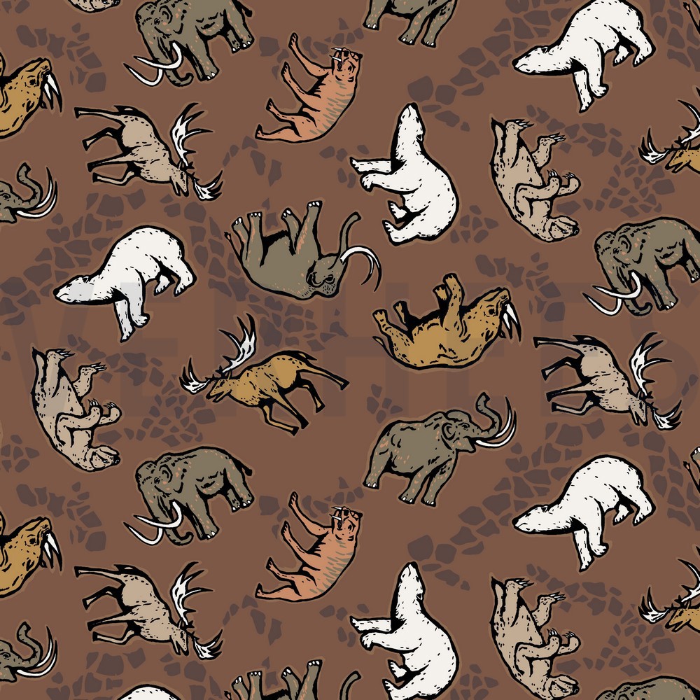 SOFT SWEAT DIEREN CHOCOLADE