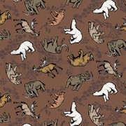 SOFT SWEAT DIEREN CHOCOLADE (thumbnail)