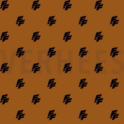 POPELINE DE COTON FAST & FURIOUS COGNAC (hover)