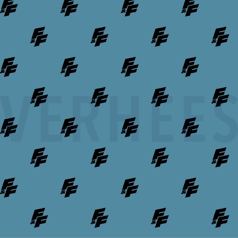 KATOENEN POPLIN FAST & FURIOUS SCHADUWBLAUW