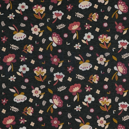 SWEAT BLUMEN ANTHRAZIT MELIERT (hover)