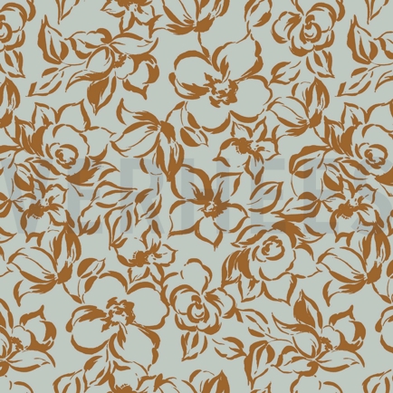 SOFT SWEAT BLUMEN TEAL (hover)