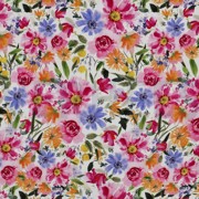 VISCOSE RADIANCE DIGITAL FLOWERS PINK (thumbnail)