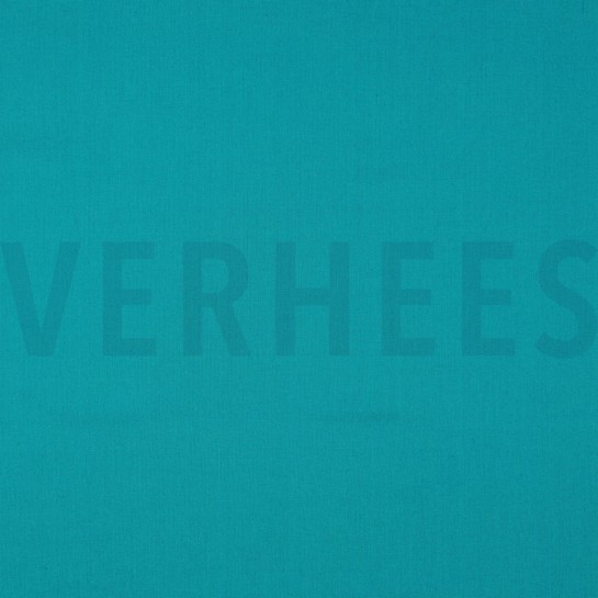 BAUMWOLLE POPELINE GOTS PETROL #7