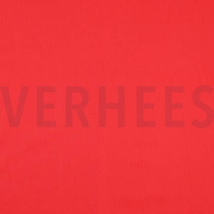 KATOENEN POPLIN GOTS TOMAATROOD (hover)