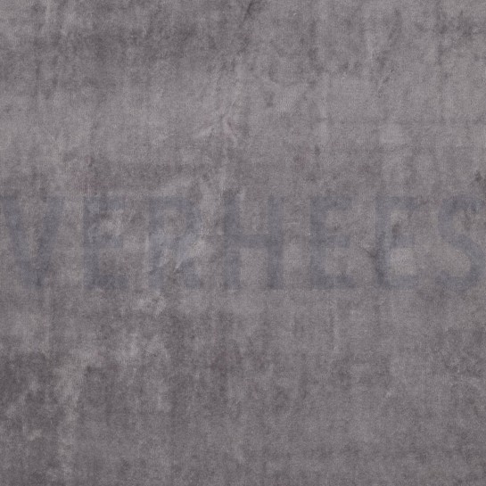 NICKY VELOURS DONKERGRIJS #7