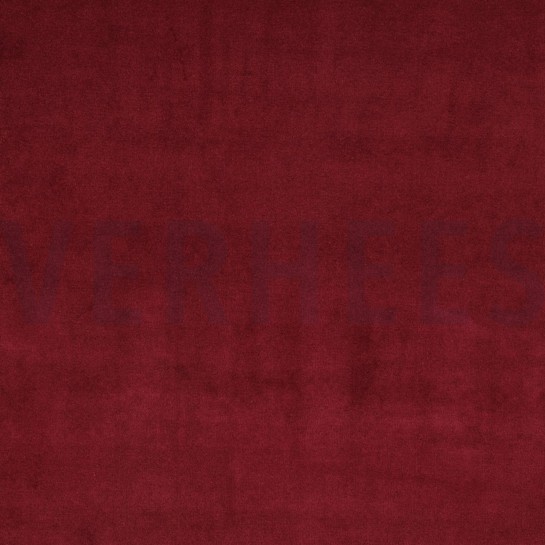 NICKI VELOURS BORDEAUXROT #7