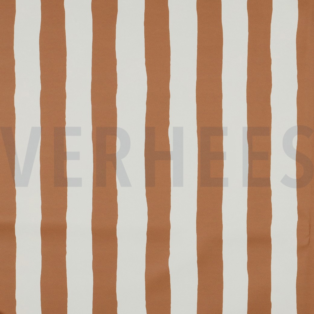 RAINCOAT STRIPES CAMEL