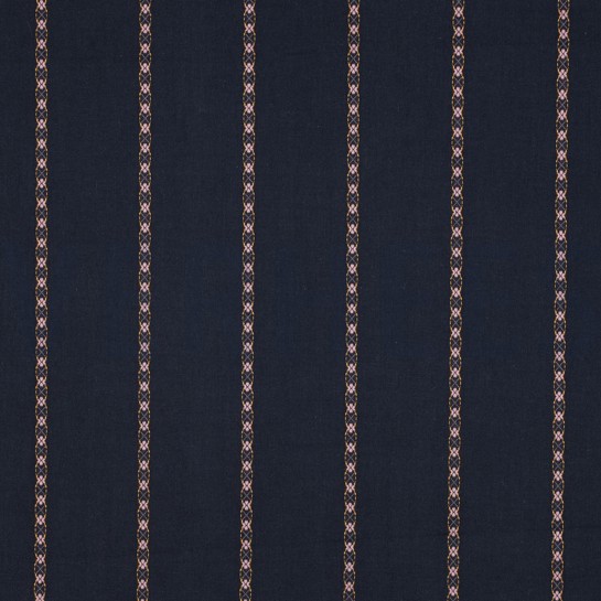 BAUMWOLLE JACQUARD DOBBY MARINEBLAU #7